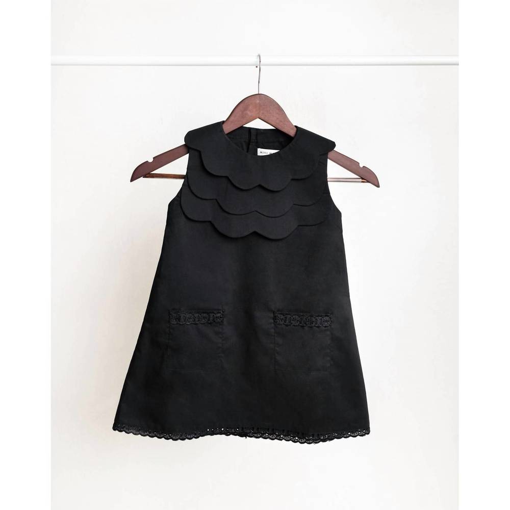 NEW ELLIATT girl's mirabell dress in black